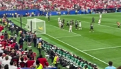 严重漏人！实拍摩洛哥1-0领先加拿大，乌纳希不停球直接推射破门